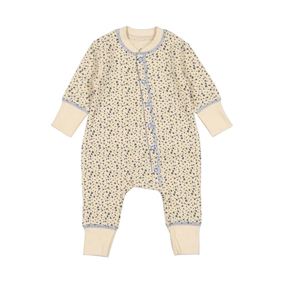 Fin & Vince Other - Fin & Vince New Grain Encore Floral Printed Waffle Long John 3-6 Months